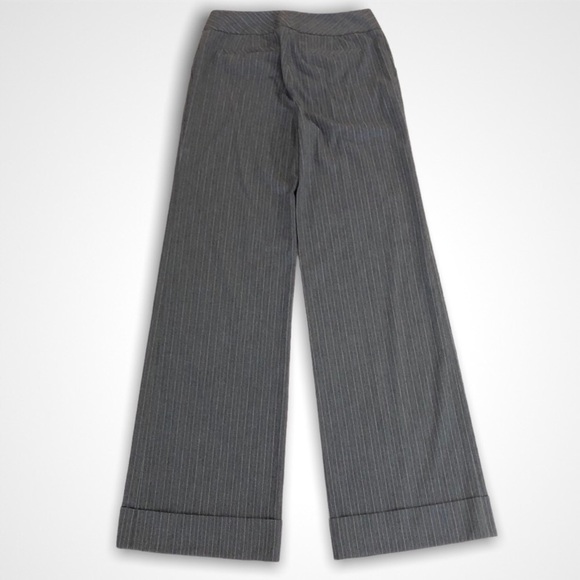 Semantiks Gray Pinstripe Trousers - Picture 2 of 7